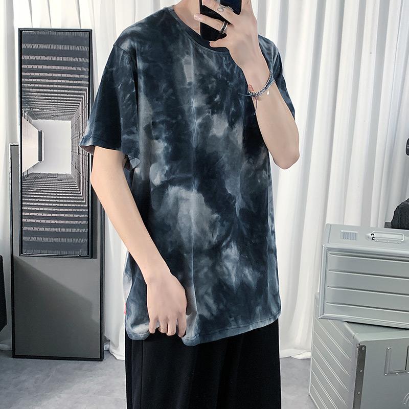 Fashion Trend Style Men's T-Shirts Tie Dye Hip Hop Streetwear Short Sleeve Tees Shirt Cotton Loose Oversized Mens Summer Tops, 4-green
Fashion Trend Style Men's T-Shirts Tie Dye Hip Hop Streetwear Short Sleeve Tees Shirt Cotton Loose Oversized Mens Summer Tops, 4-green