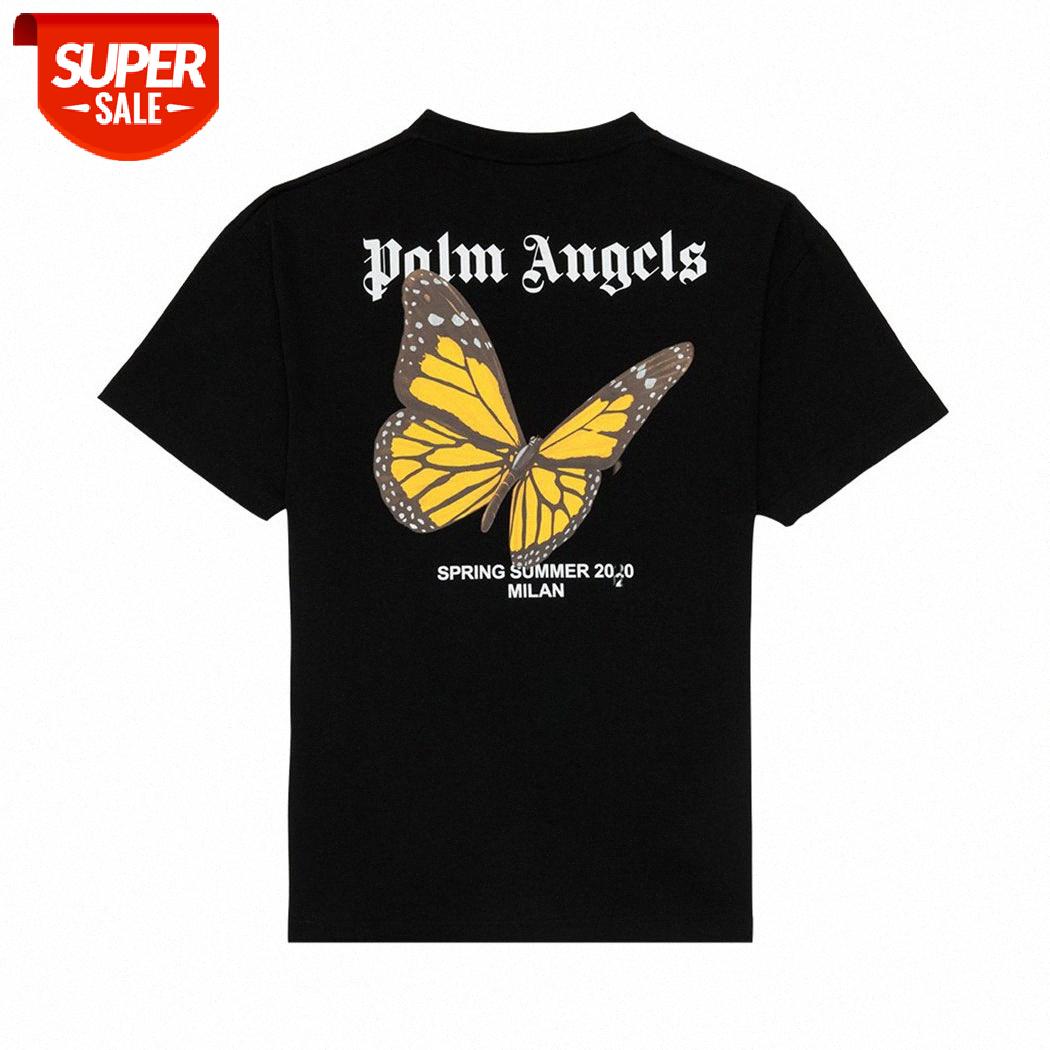 Beauty PALM ANGCLS butterfly short-sleeved T-shirt PA Angel ANGELS physical letters casual TEE #PU74, White;black
Beauty PALM ANGCLS butterfly short-sleeved T-shirt PA Angel ANGELS physical letters casual TEE #PU74, White;black
