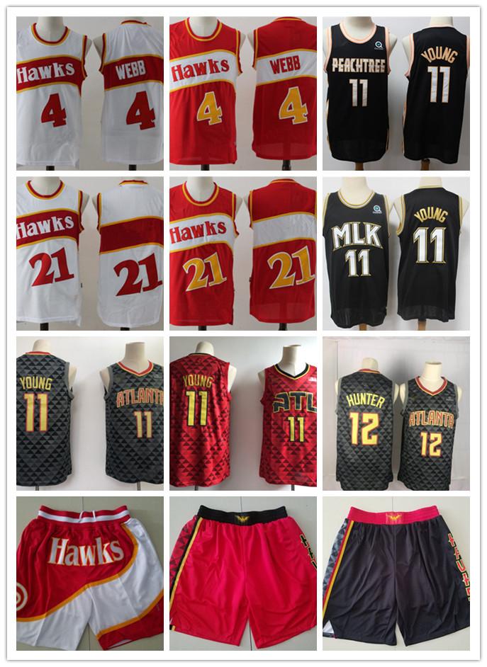 Mens Atlanta Hawks Throwback Spud 4 Webb 21 Trae 11 Young De'Andre 12 Hunter Basketball Shorts Basketball Jerseys red white, Black;red
Mens Atlanta Hawks Throwback Spud 4 Webb 21 Trae 11 Young De'Andre 12 Hunter Basketball Shorts Basketball Jerseys red white, Black;red