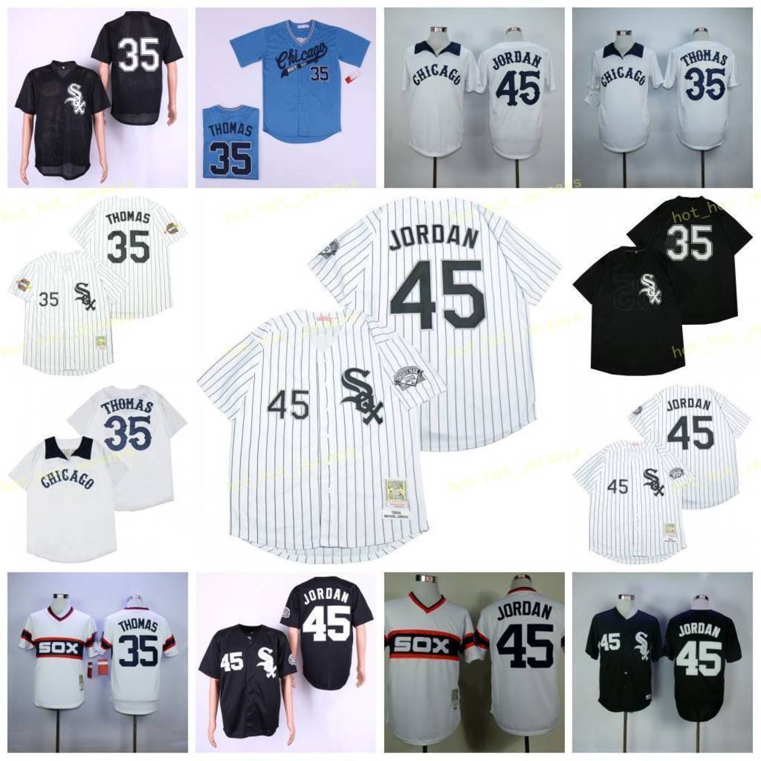Retired 35 Frank Thomas Baseball Jersey 45 Michael 1994 1983 2005 Vintage Retro Cooperstown Mesh Stitched Pullover, Blue;black
Retired 35 Frank Thomas Baseball Jersey 45 Michael 1994 1983 2005 Vintage Retro Cooperstown Mesh Stitched Pullover, Blue;black