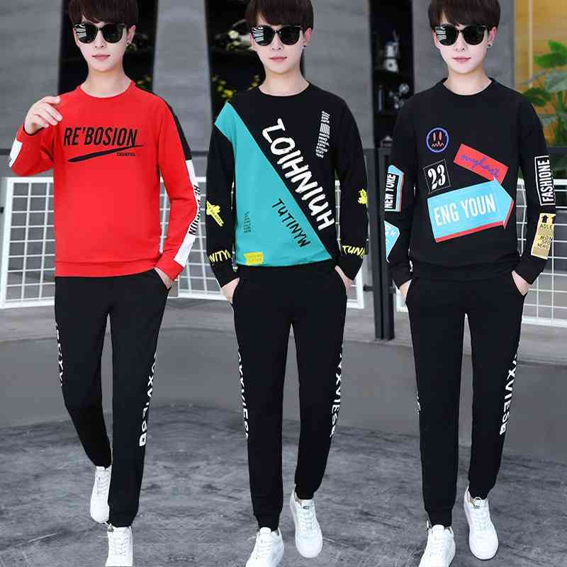 15-year-old sports round neck sweater set 12 junior high school student coat 13 autumn fat boy large version 16, Black
15-year-old sports round neck sweater set 12 junior high school student coat 13 autumn fat boy large version 16, Black
