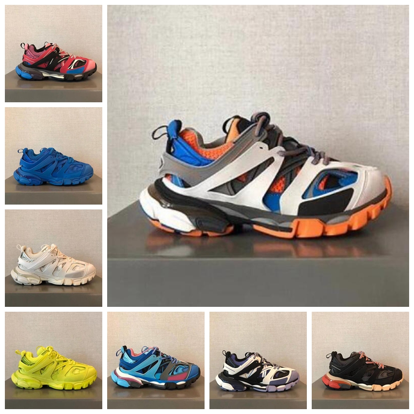 2021 New Luxurys Designer Shoes Men Track 3.0 Sneakers leather Trainers Women Mesh Nylon Printed 3M Triple S Platform Casual Shoe With Box, Light tan
2021 New Luxurys Designer Shoes Men Track 3.0 Sneakers leather Trainers Women Mesh Nylon Printed 3M Triple S Platform Casual Shoe With Box, Light tan