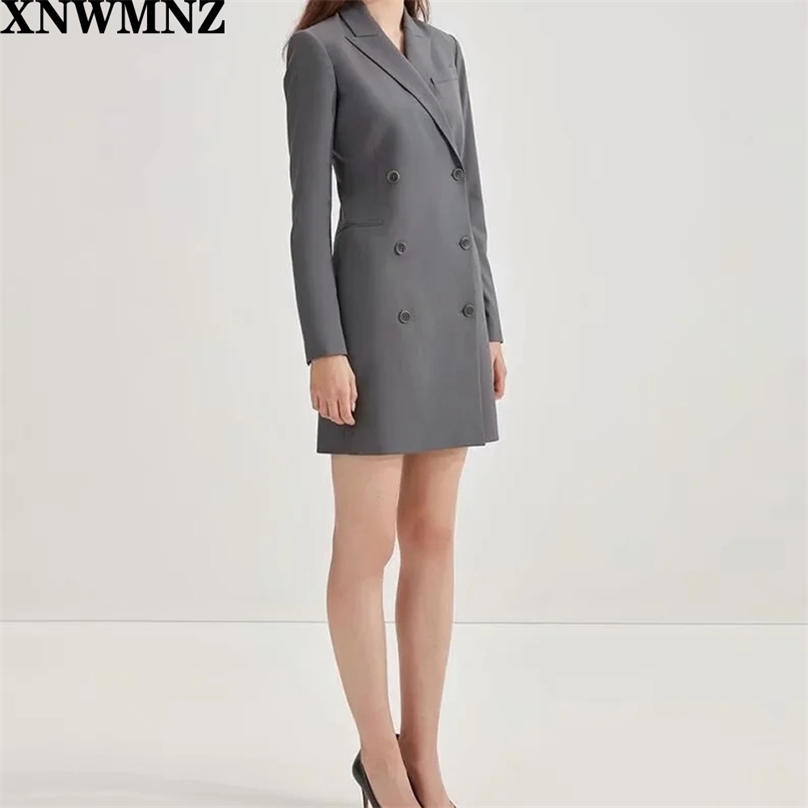Women Fashion Wool blended suit mini dress Female Simple elegance Slim office dresses High quality 210520, Black
Women Fashion Wool blended suit mini dress Female Simple elegance Slim office dresses High quality 210520, Black