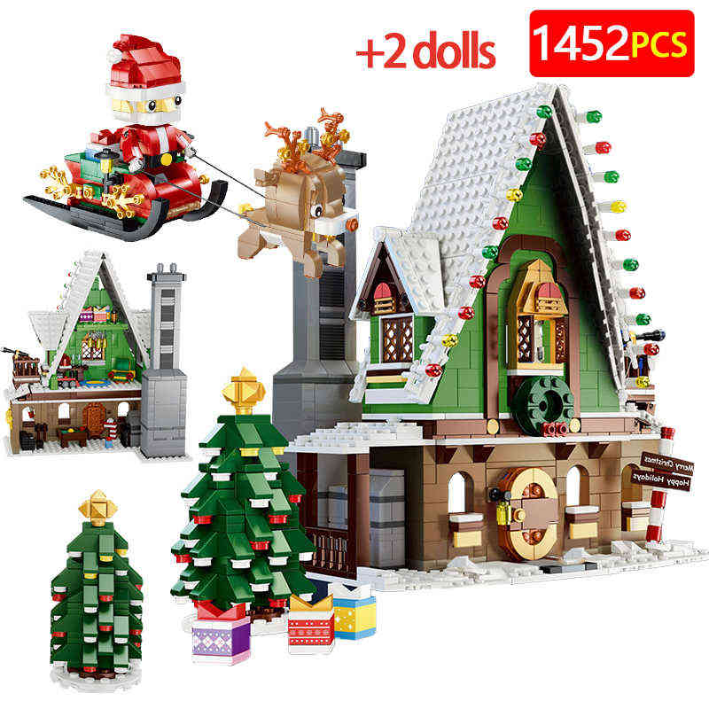 1452pcs City Winter Snow House Santa Claus Building Block Snowmobile Christmas Tree Figures Bricks Xmas Diy Toy For Children X1106
1452pcs City Winter Snow House Santa Claus Building Block Snowmobile Christmas Tree Figures Bricks Xmas Diy Toy For Children X1106