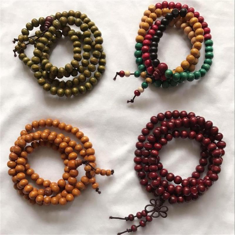 108pcs Pulseras Beads 8mm Natural Sandalwood Buddhist Buddha Wood Prayer Bead Mala Unisex Men Bracelets & Bangles Jewelry Bijoux Beaded, Str, Black
108pcs Pulseras Beads 8mm Natural Sandalwood Buddhist Buddha Wood Prayer Bead Mala Unisex Men Bracelets & Bangles Jewelry Bijoux Beaded, Str, Black