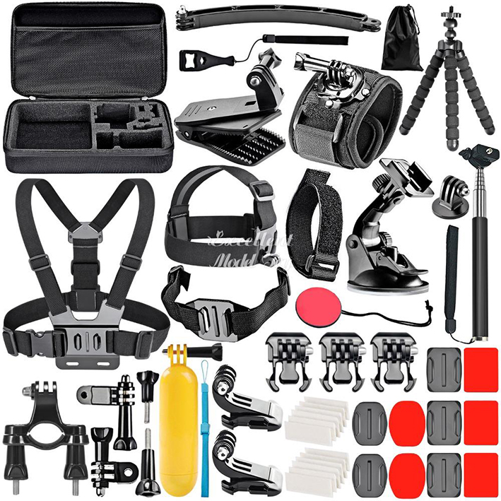Gopro Accessories Set For Go Pro Hero 9 8 7 6 5 4 Kit 3 Way Selfie Stick, f-or Eken h8r / fo-r yi EVA Case VS77, Black Mount f-o-r Xiao Y-i
Gopro Accessories Set For Go Pro Hero 9 8 7 6 5 4 Kit 3 Way Selfie Stick, f-or Eken h8r / fo-r yi EVA Case VS77, Black Mount f-o-r Xiao Y-i