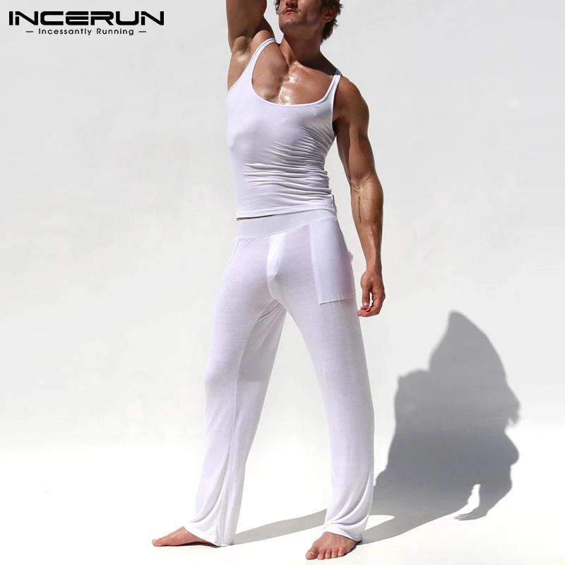 Men's Pants Fashion All-match Homewear Men Elastic Waist Solid Casual Fitness Legging Sport Yoga Loungewear Trousers S-5XL 2021 INCERUN, Black
Men's Pants Fashion All-match Homewear Men Elastic Waist Solid Casual Fitness Legging Sport Yoga Loungewear Trousers S-5XL 2021 INCERUN, Black