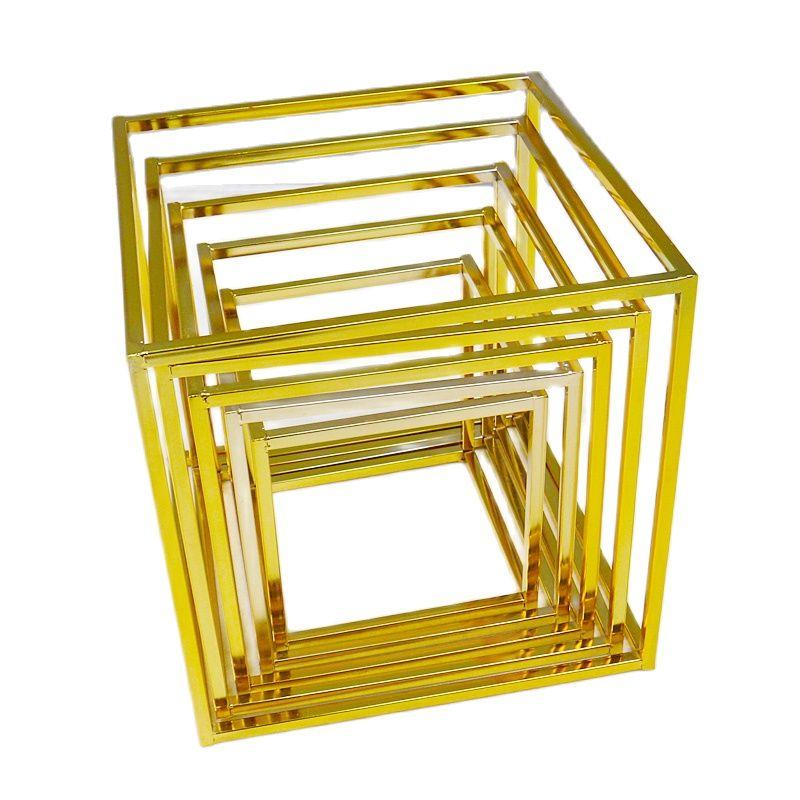 Party Decoration Wedding Arch Props Gilded Wrought Iron Square Flower Shelf Set Stage Layout Geometric Guide Home Backdrop Display Frame
Party Decoration Wedding Arch Props Gilded Wrought Iron Square Flower Shelf Set Stage Layout Geometric Guide Home Backdrop Display Frame