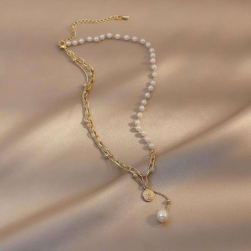 Pendant Necklaces Classic Baroque Pearl Short Necklace For Woman 2021 Korean Fashion Choker Jewelry Wedding Girl's Sexy Clavicle Chain
Pendant Necklaces Classic Baroque Pearl Short Necklace For Woman 2021 Korean Fashion Choker Jewelry Wedding Girl's Sexy Clavicle Chain