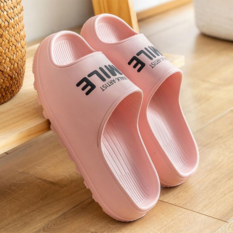 Slippers 2021 Summer Super Thick Sole House Men Women Non-Slip Soft Quiet Bathing Flip Flops Quick Dry Slipper Beach Shoes, Black
Slippers 2021 Summer Super Thick Sole House Men Women Non-Slip Soft Quiet Bathing Flip Flops Quick Dry Slipper Beach Shoes, Black