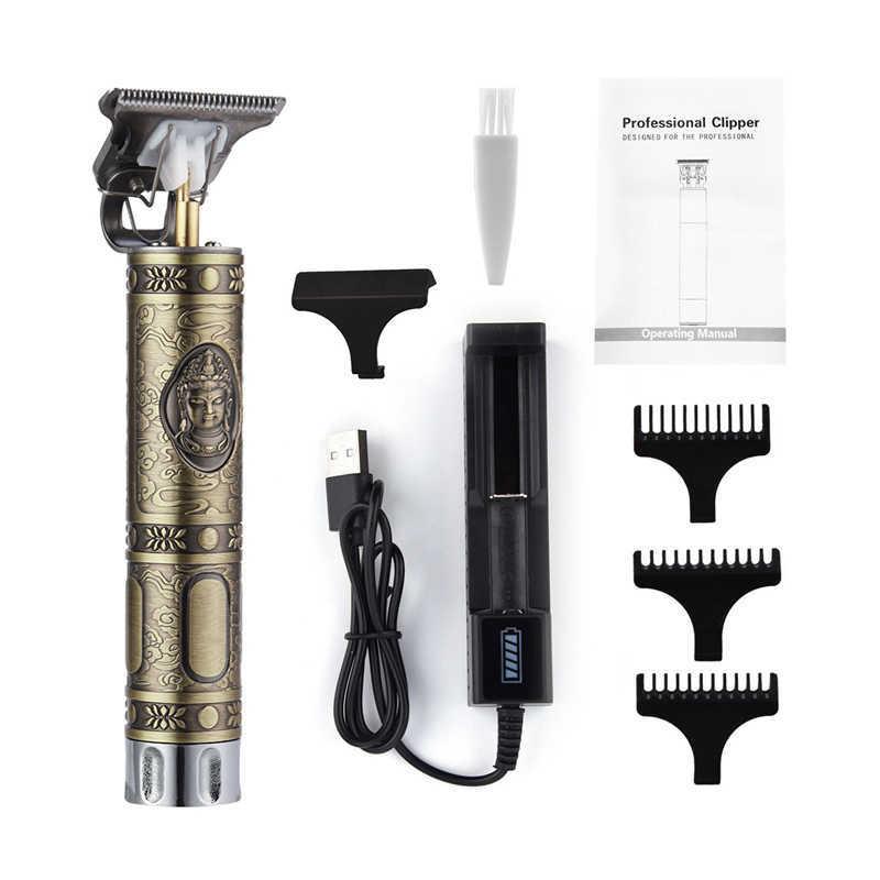 CkeyiN Electric Shaver Hair Trimmer Professional Hair Clippers Barber Haircut Sculpture Cutter T9 Baldheaded 0mm Cutting Machine X0625
CkeyiN Electric Shaver Hair Trimmer Professional Hair Clippers Barber Haircut Sculpture Cutter T9 Baldheaded 0mm Cutting Machine X0625