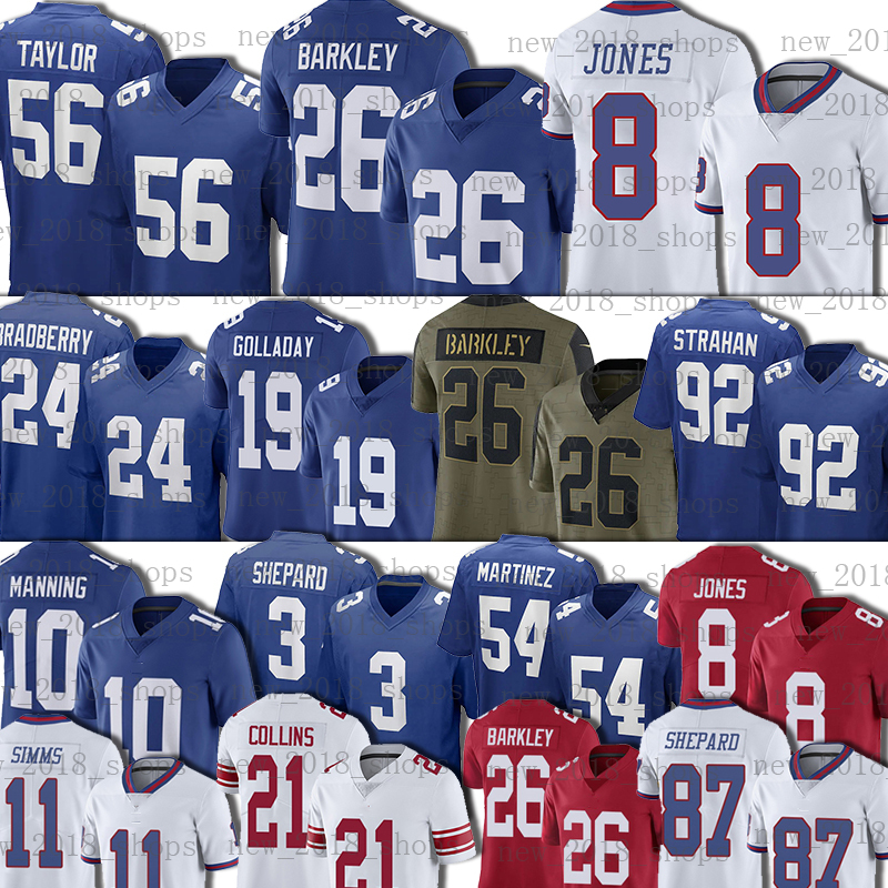 26 Saquon Barkley 92 Michael Strahan Football Jersey 3 Sterling Shepard 19 Kenny Golladay Daniel Jones 10 Eli Manning Jabrill Peppers James Bradberry Blake Martinez, Custom women jersey(juren)
26 Saquon Barkley 92 Michael Strahan Football Jersey 3 Sterling Shepard 19 Kenny Golladay Daniel Jones 10 Eli Manning Jabrill Peppers James Bradberry Blake Martinez, Custom women jersey(juren)