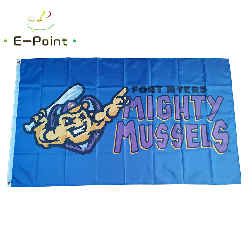 MiLB Fort Myers Mighty Mussels Flag 3*5ft (90cm*150cm) Polyester Banner decoration flying home & garden Festive gifts
MiLB Fort Myers Mighty Mussels Flag 3*5ft (90cm*150cm) Polyester Banner decoration flying home & garden Festive gifts