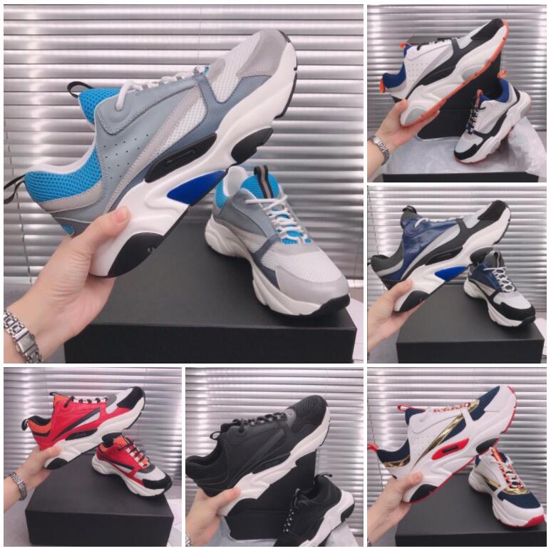 Luxury Brand Designer B22 b23 Sneakers White Leather Calfskin Shoes Top Technical Knit Women Platform Sneaker Blue Grey size 35-46, Color 8
Luxury Brand Designer B22 b23 Sneakers White Leather Calfskin Shoes Top Technical Knit Women Platform Sneaker Blue Grey size 35-46, Color 8