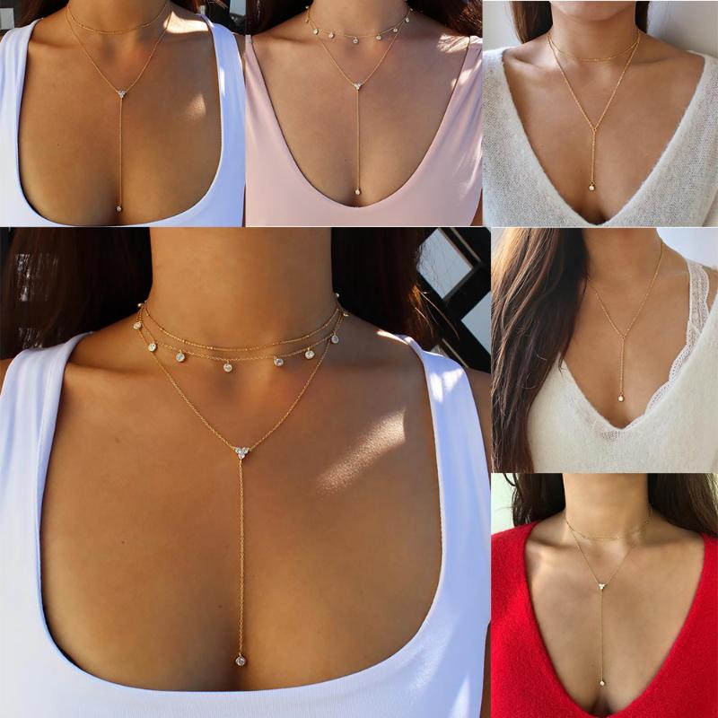 Pendant Necklaces 2022 Boho Vintage For Women Gold Silver Color Crystal Simple Necklace Multilayer Female Jewelry Gift
Pendant Necklaces 2022 Boho Vintage For Women Gold Silver Color Crystal Simple Necklace Multilayer Female Jewelry Gift