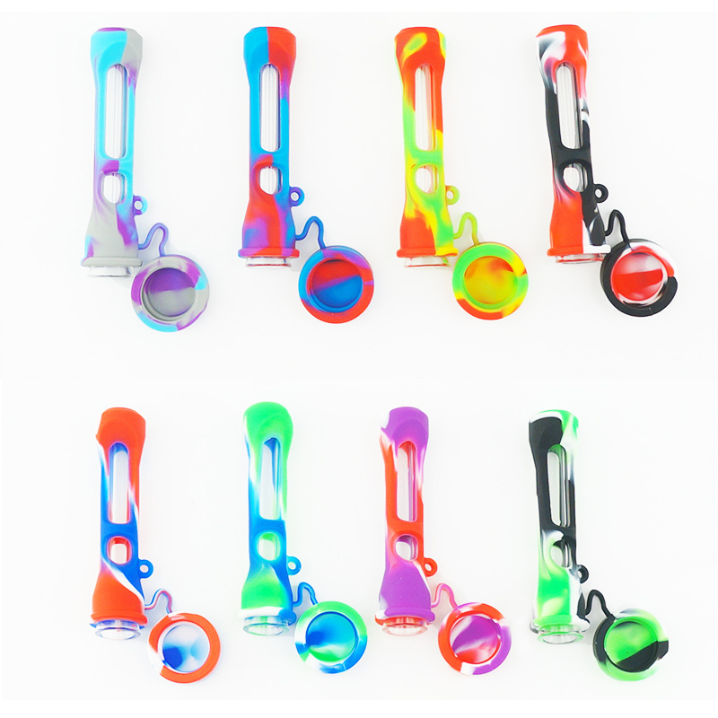 Sample Silicone Smoking Pipe 83mm Water Hookah Bong Colorful Cigarette Hand Pipes For Dry Herb 1 Piece
Sample Silicone Smoking Pipe 83mm Water Hookah Bong Colorful Cigarette Hand Pipes For Dry Herb 1 Piece