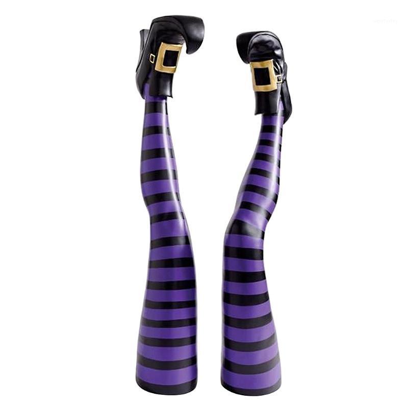 Party Decoration C1FA 1 Pair Halloween Evil Witch Legs Props Upside Down Wizard Feet With Boot Stake Ornament For Front Yard Courtyard
Party Decoration C1FA 1 Pair Halloween Evil Witch Legs Props Upside Down Wizard Feet With Boot Stake Ornament For Front Yard Courtyard
