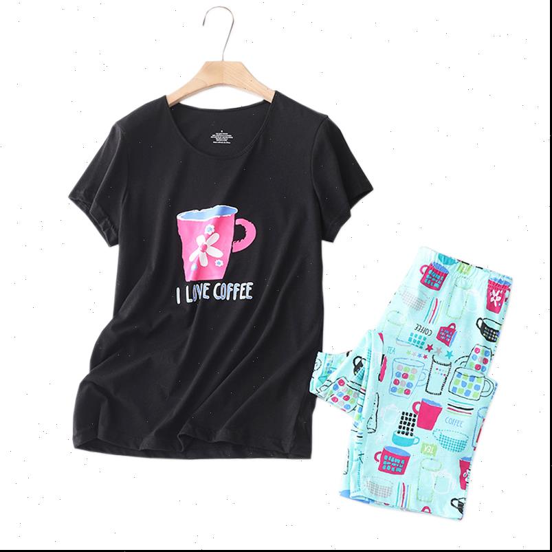 short sleeve cropped trousers pajamas womens sleepwears sets summer plus size 5xl 130kg korea 2 piece pyjamas sleepwear, Black;red
short sleeve cropped trousers pajamas womens sleepwears sets summer plus size 5xl 130kg korea 2 piece pyjamas sleepwear, Black;red