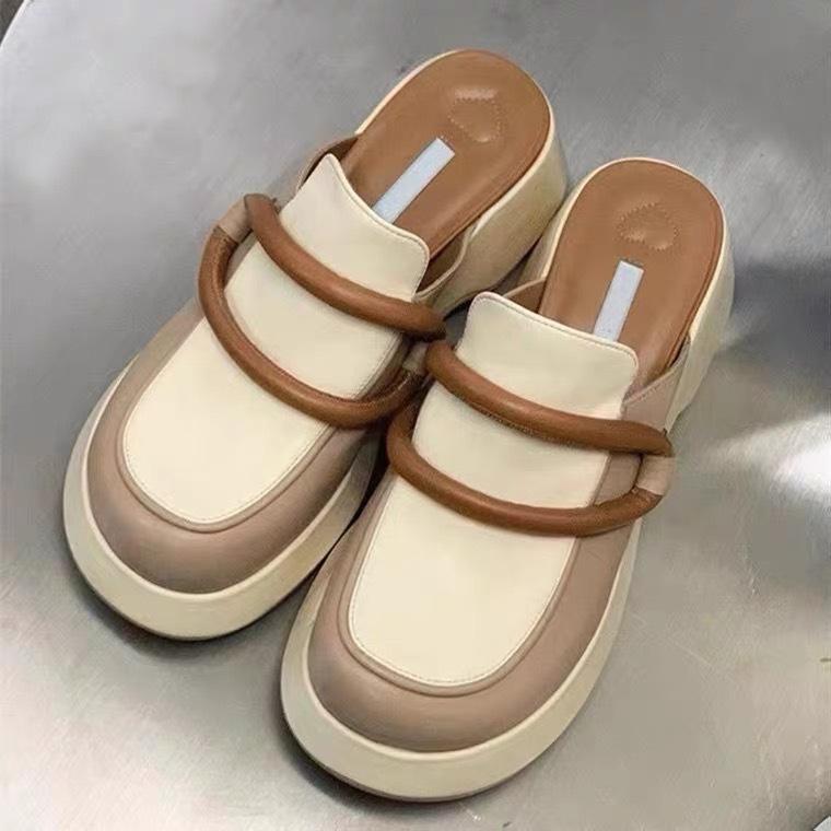 Slippers Luxury Summer Leather Slides For Woman 2021 Designer Female Fashion Shoes High Heels, Grass-green
Slippers Luxury Summer Leather Slides For Woman 2021 Designer Female Fashion Shoes High Heels, Grass-green