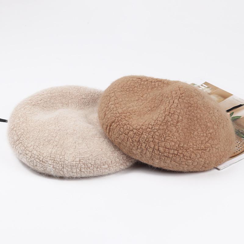 Berets Winter Beret Hat For Women Flat CaFemale Knitted Cashmere Wool Cap Autumn Lady Caps Warm, White
Berets Winter Beret Hat For Women Flat CaFemale Knitted Cashmere Wool Cap Autumn Lady Caps Warm, White
