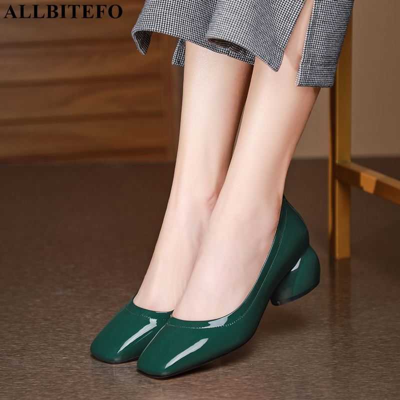ALLBITEFO size 34-42 real genuine leather high heels square toe fashion women heels shoes high heel shoes simple basic shoes 210611, As picture
ALLBITEFO size 34-42 real genuine leather high heels square toe fashion women heels shoes high heel shoes simple basic shoes 210611, As picture