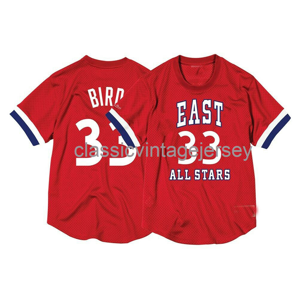 Stitched Custom Larry Bird 1983 All Star Mitchell & Ness Mesh Crew Neck Jersey Men Women Youth Basketball Jerseys XS-6XL, Red
Stitched Custom Larry Bird 1983 All Star Mitchell & Ness Mesh Crew Neck Jersey Men Women Youth Basketball Jerseys XS-6XL, Red