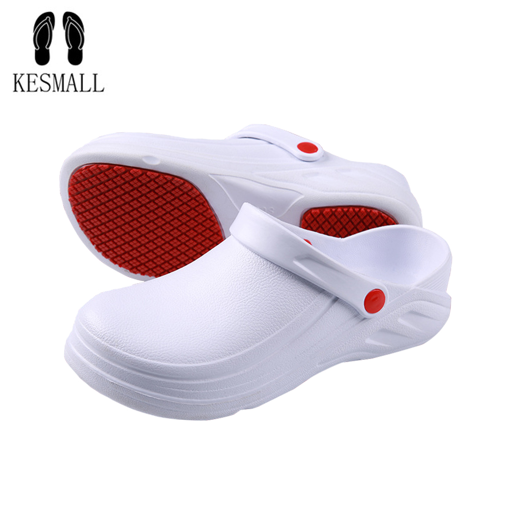 slippers nonslip waterproof yeinshaars eva unisex oilproof kitchen work cook shoes for chef master hotel restaurant slippers