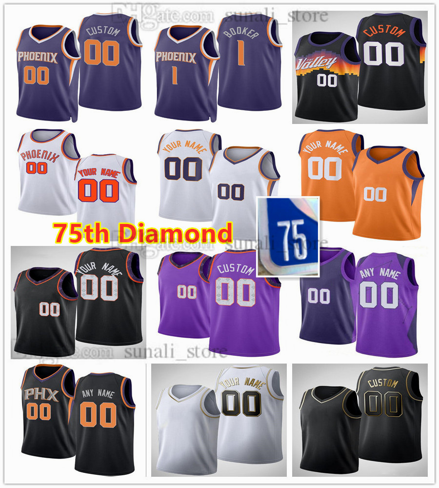 75th Diamond Basketball Jerseys 2021/22 Chris Paul 3 Devin Booker 1 Deandre Ayton 22 Jae Crowder 99 Dario Saric 20 Cameron Payne 15 JaVale McGee 00 Mikal Bridges 25 Print, Black
75th Diamond Basketball Jerseys 2021/22 Chris Paul 3 Devin Booker 1 Deandre Ayton 22 Jae Crowder 99 Dario Saric 20 Cameron Payne 15 JaVale McGee 00 Mikal Bridges 25 Print, Black