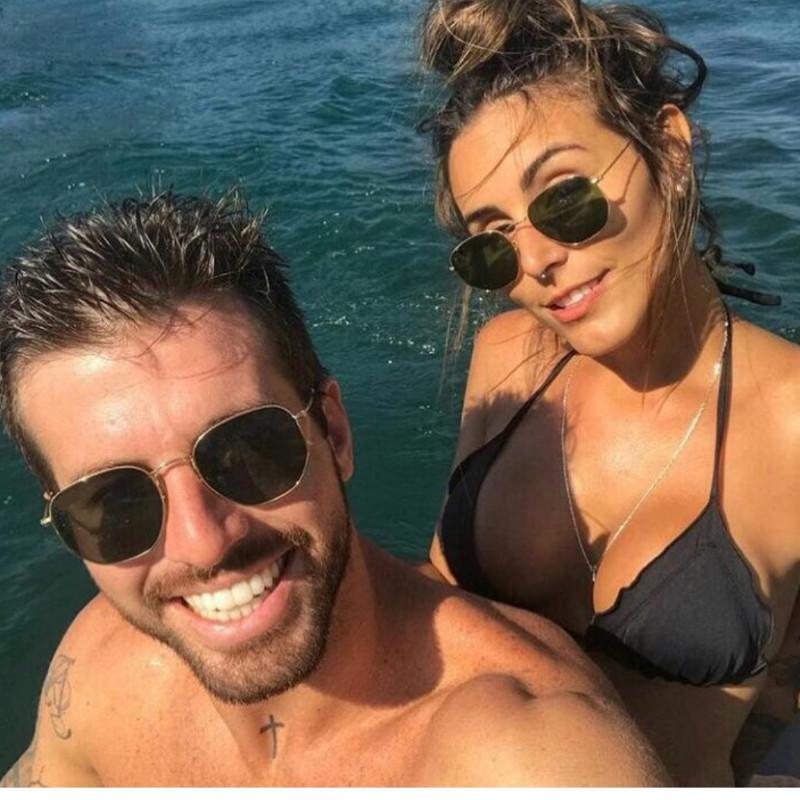 Sunglasses 2021 Hexagon Women Brand Designer Small Square Sunglases Men Metal Frame Driving Fishing Glasses Zonnebril Mannen