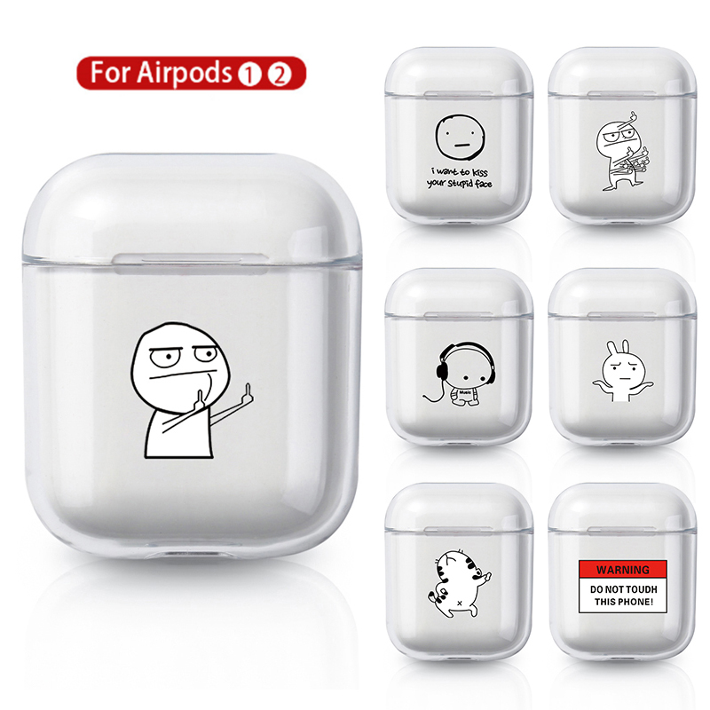 Case For AirPods 2 1 Case Cover Coque Wireless Bluetooth headphones Transparent TPU Soft Cover For Apple Air Pods Funda Capa
Case For AirPods 2 1 Case Cover Coque Wireless Bluetooth headphones Transparent TPU Soft Cover For Apple Air Pods Funda Capa