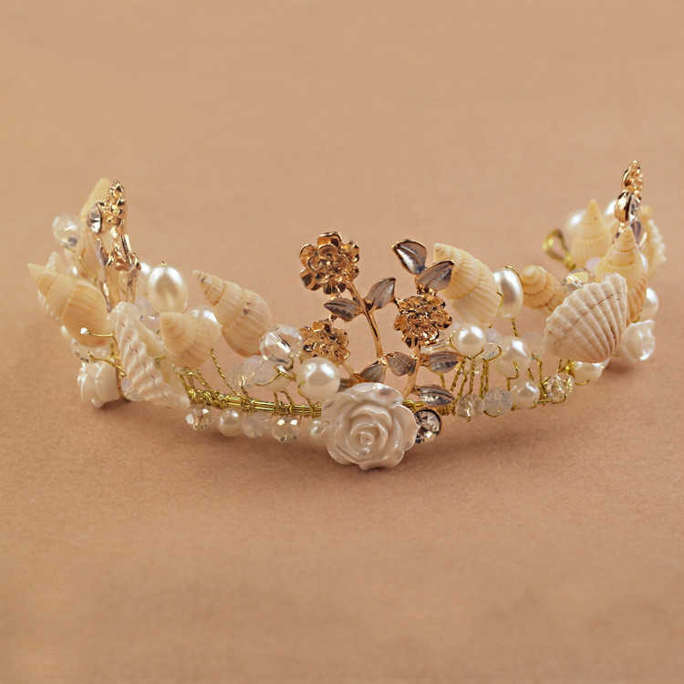 Le Liin Mermaid Headband Pearl Shell Crown for Bridesmaid Beach Wedding Hair Accessories Bridal Seashell Tiara Prom Headpiece 210616
Le Liin Mermaid Headband Pearl Shell Crown for Bridesmaid Beach Wedding Hair Accessories Bridal Seashell Tiara Prom Headpiece 210616