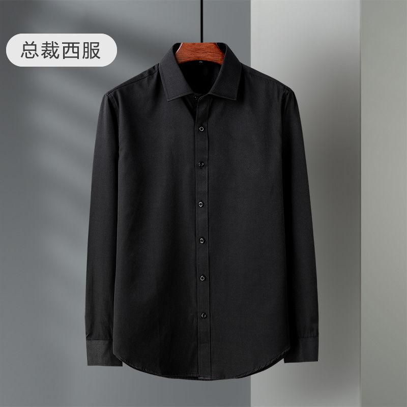 Fashion Solid Spring Autumn Men Casual Slim Fit Shirt Male Cotton Linen Botton Shirts Long Sleeve Formal Blouse D275 Men's