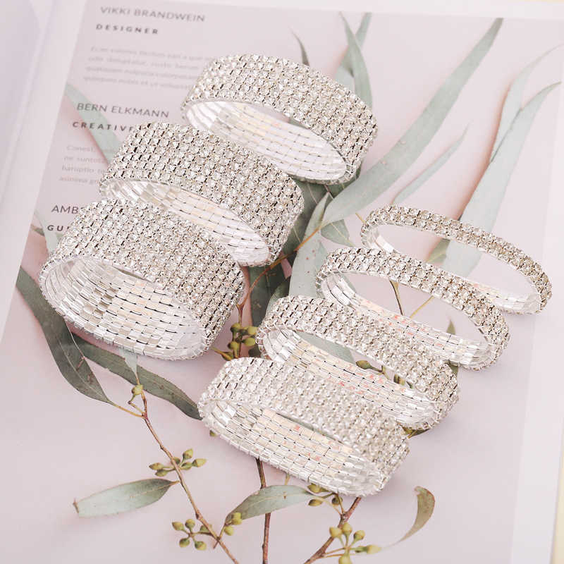 Full Rhinestone Inlaid Bracelet Mutilayers High Stretchy Sparking Bracelet Personality Fashion Jewelry Gift for Women D88 Q0719
Full Rhinestone Inlaid Bracelet Mutilayers High Stretchy Sparking Bracelet Personality Fashion Jewelry Gift for Women D88 Q0719