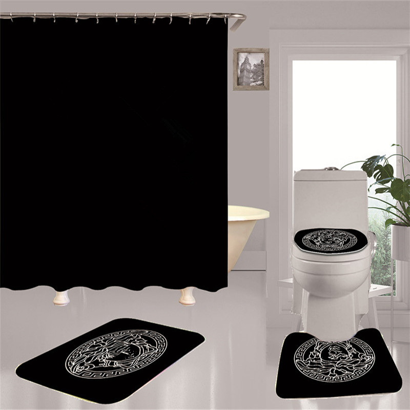 3D classical design Shower Curtains waterproof Bathroom supplies multifunctional partition luxury curtain bath door mat
3D classical design Shower Curtains waterproof Bathroom supplies multifunctional partition luxury curtain bath door mat