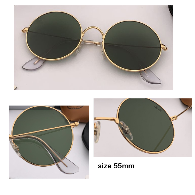 Classic Oversized circle round metal Style 55mm galss Lens uv400 Sunglasses for women man unisex
Classic Oversized circle round metal Style 55mm galss Lens uv400 Sunglasses for women man unisex