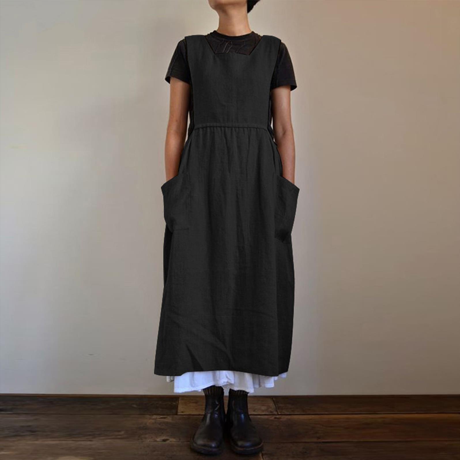 solid color summer casual womens dresses formal wedding guest loose plus size all match sundress, Black;gray
solid color summer casual womens dresses formal wedding guest loose plus size all match sundress, Black;gray