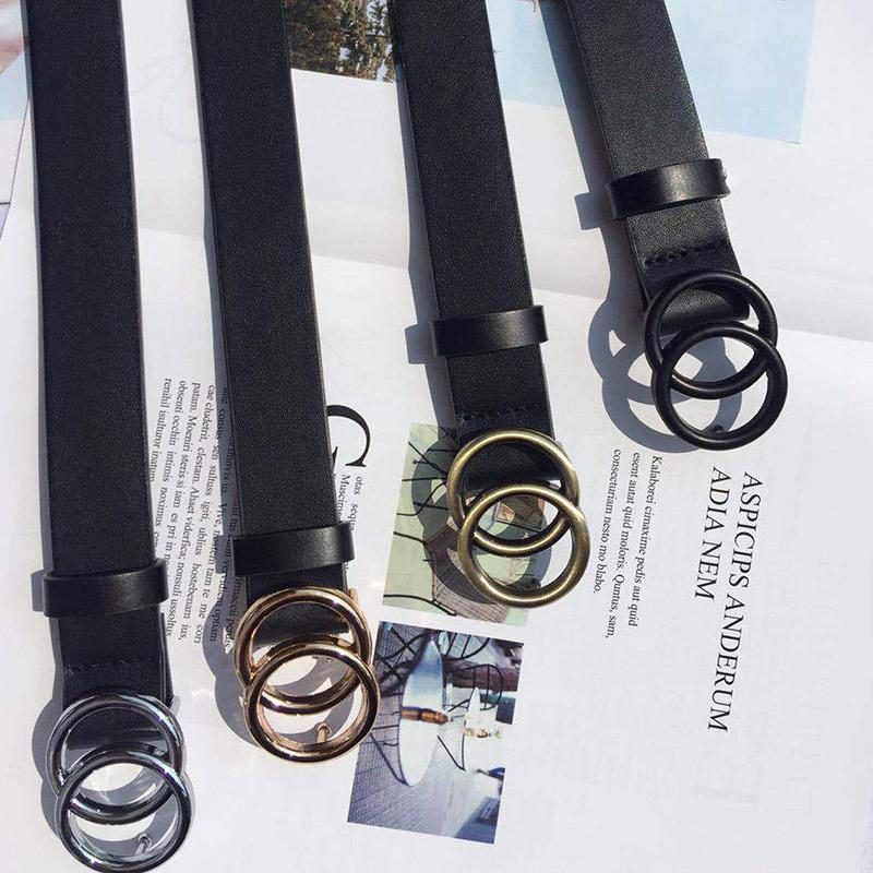 Fashion Elegant Adjustable Women Belts Dress Accessory Casual Black Round Double Circle Button Belt Cinturones Para Mujer
Fashion Elegant Adjustable Women Belts Dress Accessory Casual Black Round Double Circle Button Belt Cinturones Para Mujer