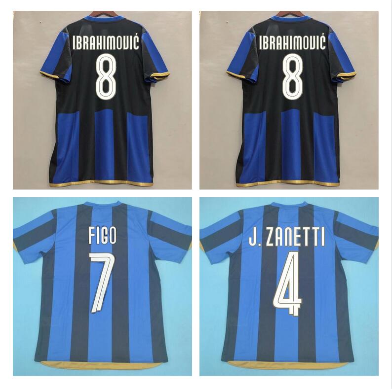 2008 2009 Retro soccer jersey 08 09 Figo Ibrahimovic J.ZANETTI SNEIJDER MUNTARI QUARESMA MILAN MILITO home classic Vintage football shirt 
2008 2009 Retro soccer jersey 08 09 Figo Ibrahimovic J.ZANETTI SNEIJDER MUNTARI QUARESMA MILAN MILITO home classic Vintage football shirt