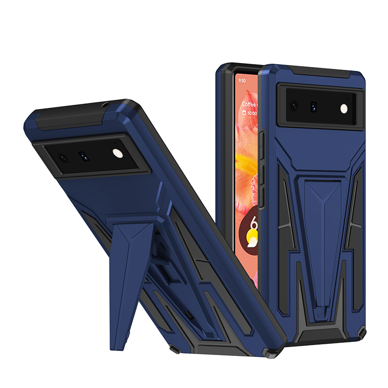 Protective Cases for Google Pixel 6/Pixel6 Pro, New Model Tpu PC Hybrid Shockproof Hidden Magnetic Kickstand Phone Case
Protective Cases for Google Pixel 6/Pixel6 Pro, New Model Tpu PC Hybrid Shockproof Hidden Magnetic Kickstand Phone Case