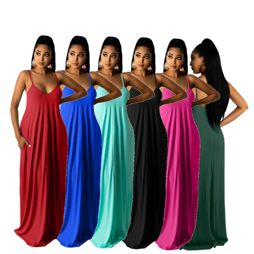 Plus Size Summer Loose Dresses for Women 3X One-piece Dress Casual Solid Floor-Length skirt Sleeveless Plain Skirts DHL 5546, Mix colors
Plus Size Summer Loose Dresses for Women 3X One-piece Dress Casual Solid Floor-Length skirt Sleeveless Plain Skirts DHL 5546, Mix colors