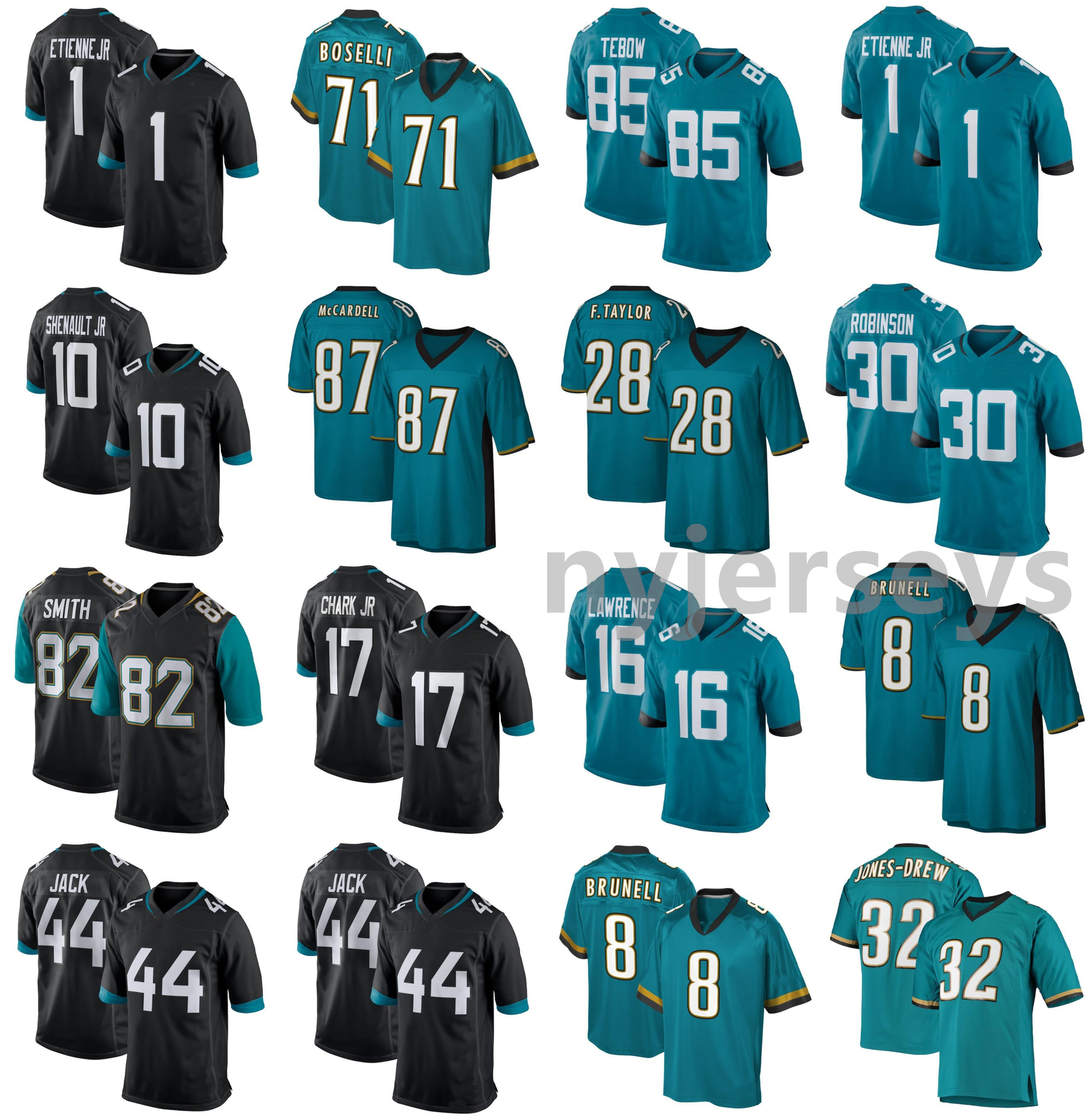 2021 Jaguars American Football Jerseys Trevor 16 Lawrence Jersey D.J. 17 Chark Fred 28 Taylor Jimmy 82 Smith Keenan 87 McCardell Stitched Breathable Size S-XXXL, As photo
2021 Jaguars American Football Jerseys Trevor 16 Lawrence Jersey D.J. 17 Chark Fred 28 Taylor Jimmy 82 Smith Keenan 87 McCardell Stitched Breathable Size S-XXXL, As photo