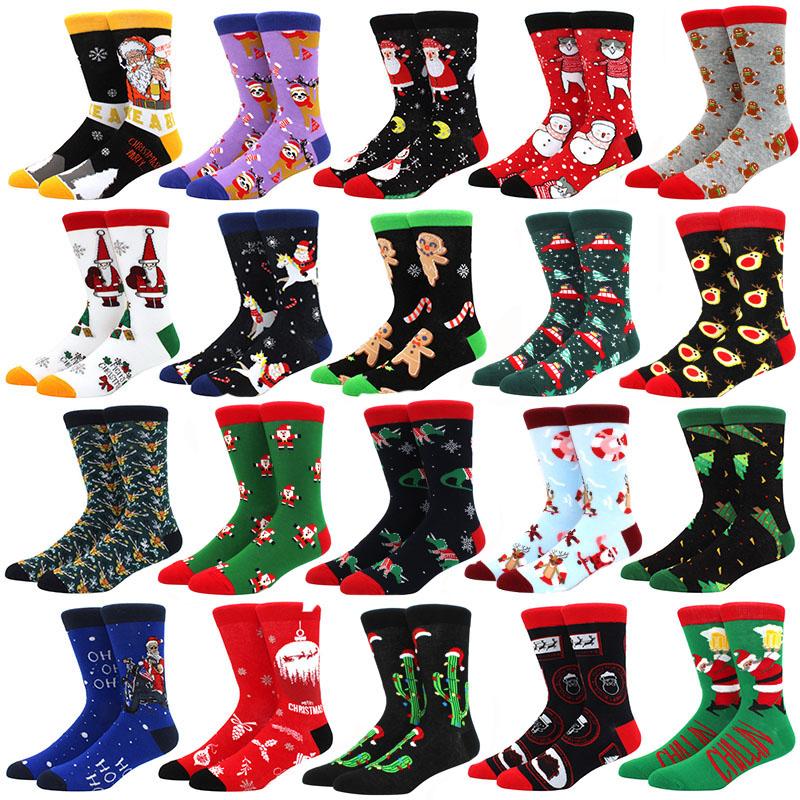 Men's Socks 2021 Christmas Women PEONFLY Funny Santa Claus Tree Snow Elk Cotton Happy Men Harajuku Year Sokken, Black
Men's Socks 2021 Christmas Women PEONFLY Funny Santa Claus Tree Snow Elk Cotton Happy Men Harajuku Year Sokken, Black