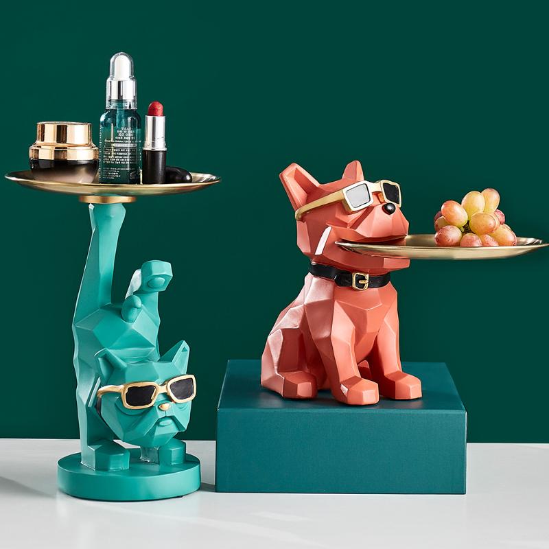 Storage Boxes & Bins Creative Geometric Dog Tank Metal Tray Resin Animal Statue Nordic Home Decor Living Room Office Desktop Decoration Gift
Storage Boxes & Bins Creative Geometric Dog Tank Metal Tray Resin Animal Statue Nordic Home Decor Living Room Office Desktop Decoration Gift