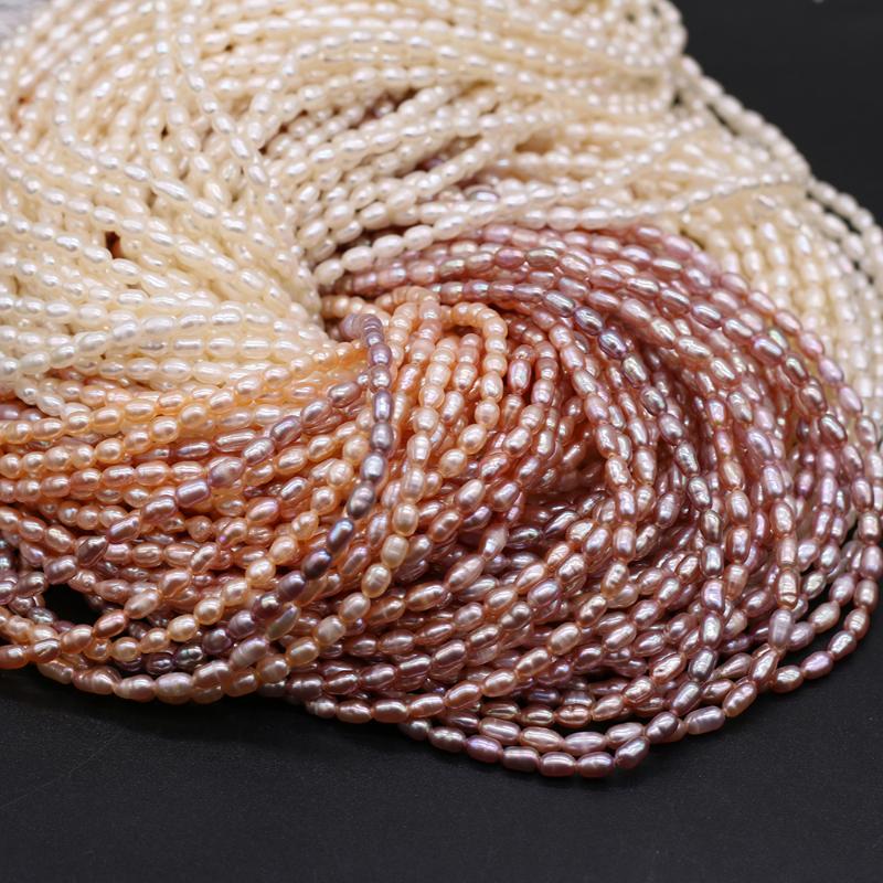 Other Fine Rice Shaped Pearl Beads 3-3.5mm Natural Freshwater Pearls Pearles For Jewelry Making DIY Charms Necklace Bracelet Earring
Other Fine Rice Shaped Pearl Beads 3-3.5mm Natural Freshwater Pearls Pearles For Jewelry Making DIY Charms Necklace Bracelet Earring