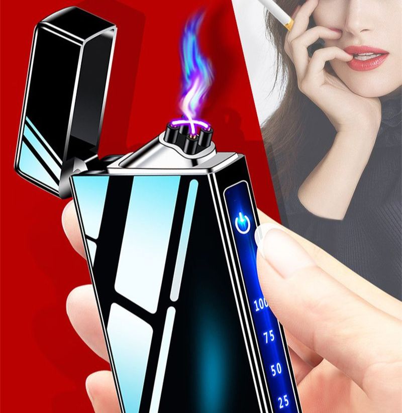Type-C Charging USB ighter Touch Induction Meta Cigarette ighter Doube Arc Puse ighters for Men Smoking Accessories
Type-C Charging USB ighter Touch Induction Meta Cigarette ighter Doube Arc Puse ighters for Men Smoking Accessories
