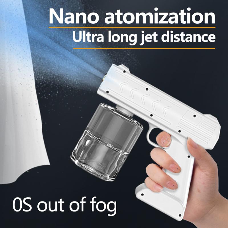 Party Favor Est USB Blu-ray Wireless Charging Atomizing Disinfection Gun Spray Household Portable Sanitizer Sprayer High Quality
Party Favor Est USB Blu-ray Wireless Charging Atomizing Disinfection Gun Spray Household Portable Sanitizer Sprayer High Quality