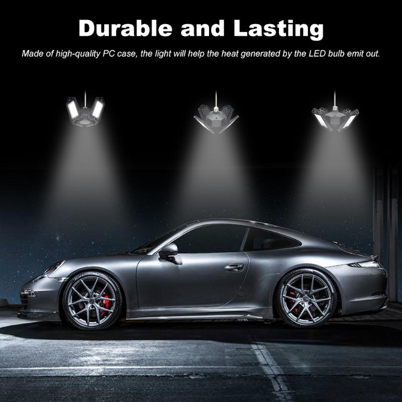 Car Headlights LED Garage Lights150W Deformable Lights 220V E26/E27 Super Bright Adjustable For Garages/Workshop/Warehouse
Car Headlights LED Garage Lights150W Deformable Lights 220V E26/E27 Super Bright Adjustable For Garages/Workshop/Warehouse