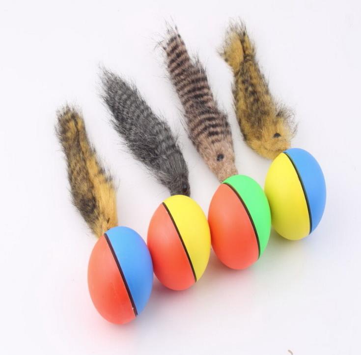 Dog Interactive Toys Beaver ball Cat Weasel Motorized Funny Rolling Balls Pet Kids Jumping Fun Moving Toy SN3002 H250210