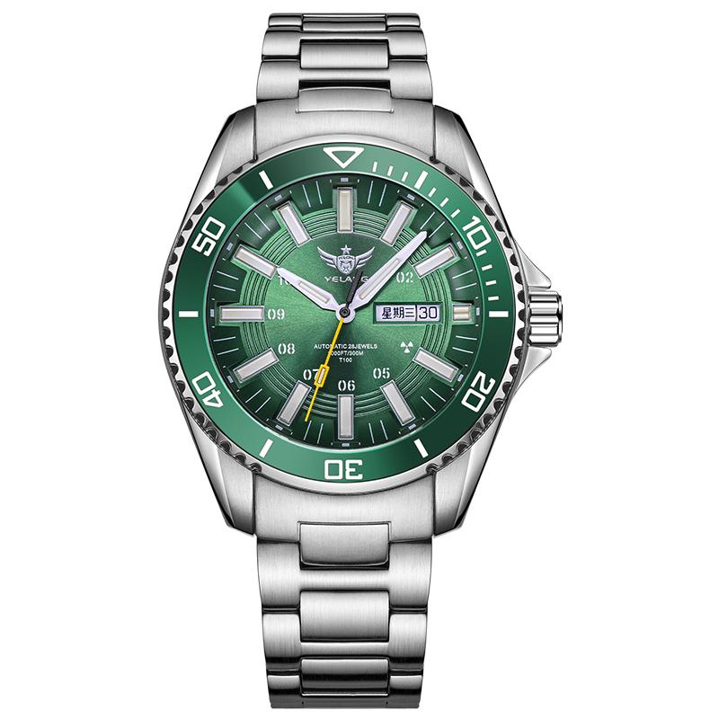 Wristwatches YELANG Men Automatic Watch Mens Diver Watches T100 Tritium Luminous Wristwatch Water Ghost 300m Waterproof Ceramic Bezel, Automativ watch 3
Wristwatches YELANG Men Automatic Watch Mens Diver Watches T100 Tritium Luminous Wristwatch Water Ghost 300m Waterproof Ceramic Bezel, Automativ watch 3