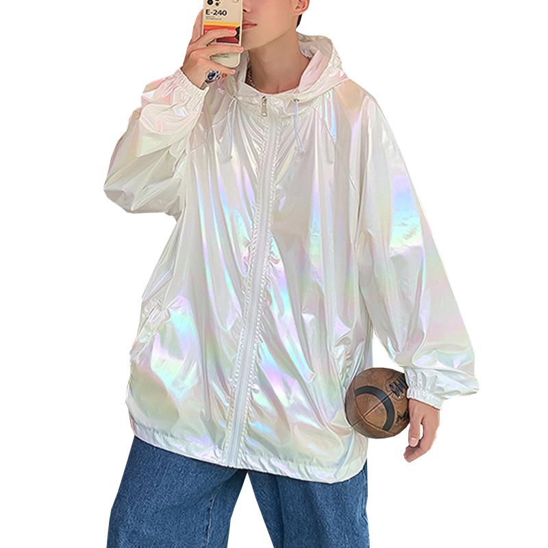 Summer Men Bomber Jacket Quick Dry Male Women Skin Coat Sunscreen Waterproof Fashion Outwear Brand Mens Clothing M-5XL Men's Jackets